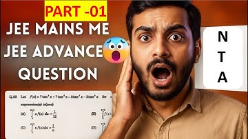 😱JEE ADVANCED Problem repeated in JEE MAINS 2025 (session 01)  ||  Definite integral #jee #iit #nda
