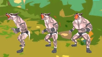 Wolf / Tiny Monster, 3D Character Model in Unity Asset Store