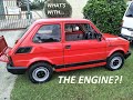 Niki the POLSKI FIAT 126p UNBOXED Down Under - but WHAT'S WITH THE ENGINE?