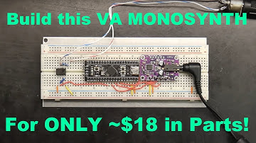 BP Synth.. a DIY Virtual Analog Monosynth that YOU can build for ~$18