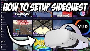 How To Setup SideQuest On Oculus Quest 2 🎮| Sideload Games on Quest 2 | Sideload Apps on  Quest 2