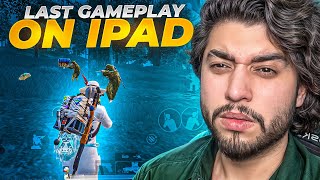 Last Gameplay on Ipad 🥺 Switching To 15 Pro Max 😍 | 47 Khalifa | Pubg Mobile