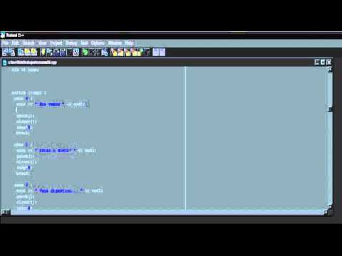 ventanas de windows con menus iterativos en c++ - YouTube