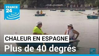 Vague de chaleur précoce en Espagne : plus de 40 degrés à certains endroits • FRANCE 24