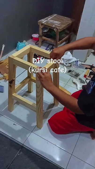 DIY stool kursi cafe