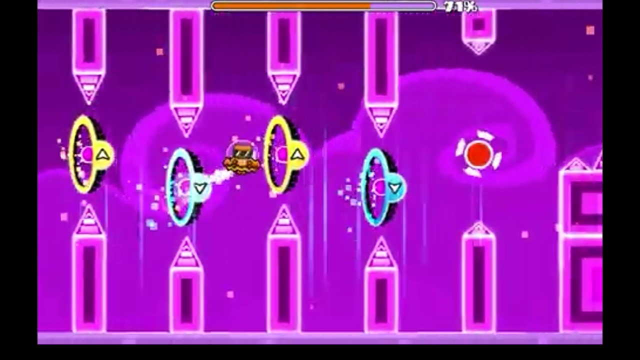 My First Geometry Dash Uploaded Level ! - YouTube