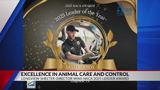 Longview Animal Care director named 2025 NACA Leader of the Year