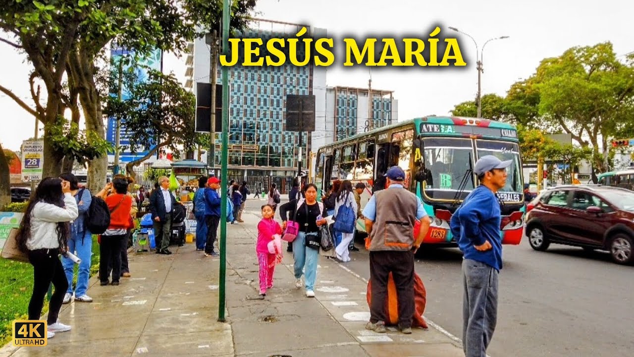 CALLES QUE SORPRENDEN: MI RUTA DE HOY EN JESÚS MARÍA | WALKING TOUR IN LIMA | PERÚ 2025 4K  🇵🇪 
