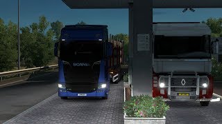 ETS2MP IDIOTS ON THE ROAD #18