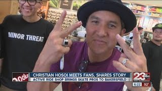 Christian Hosoi celebrates grand opening of Active Ride Shop in Bakersfield
