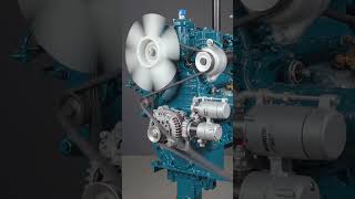 Kubota Z482 diesel engine #dieselengine #machinerychannel #youtubeai #engine #engineblock