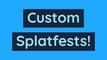 Custom Splatfest Announcement Video!