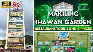 Makiling Ihawan Garden at 88 Hotspring Resort Calamba Laguna Restaurant tour Menu and Prices