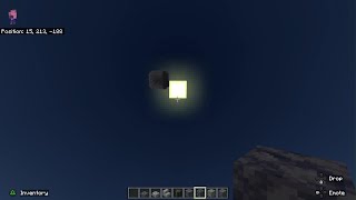 Solar eclipse in Minecraft