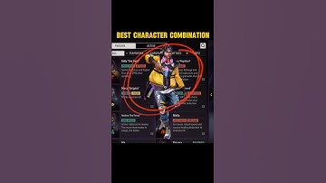 Best Character Combination || cs rank character combination 2025