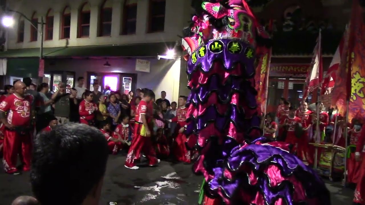 TRAVEL VLOG : Honolulu Chinese New Years Celebrations Wah Ngai Lion Dance Association Jan. 24, 2025*