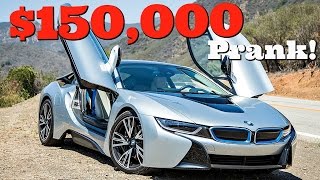 IS MY WIFE A GOLD DIGGER? PRANK  Top Husband Vs Wife Pranks (BMW i8)