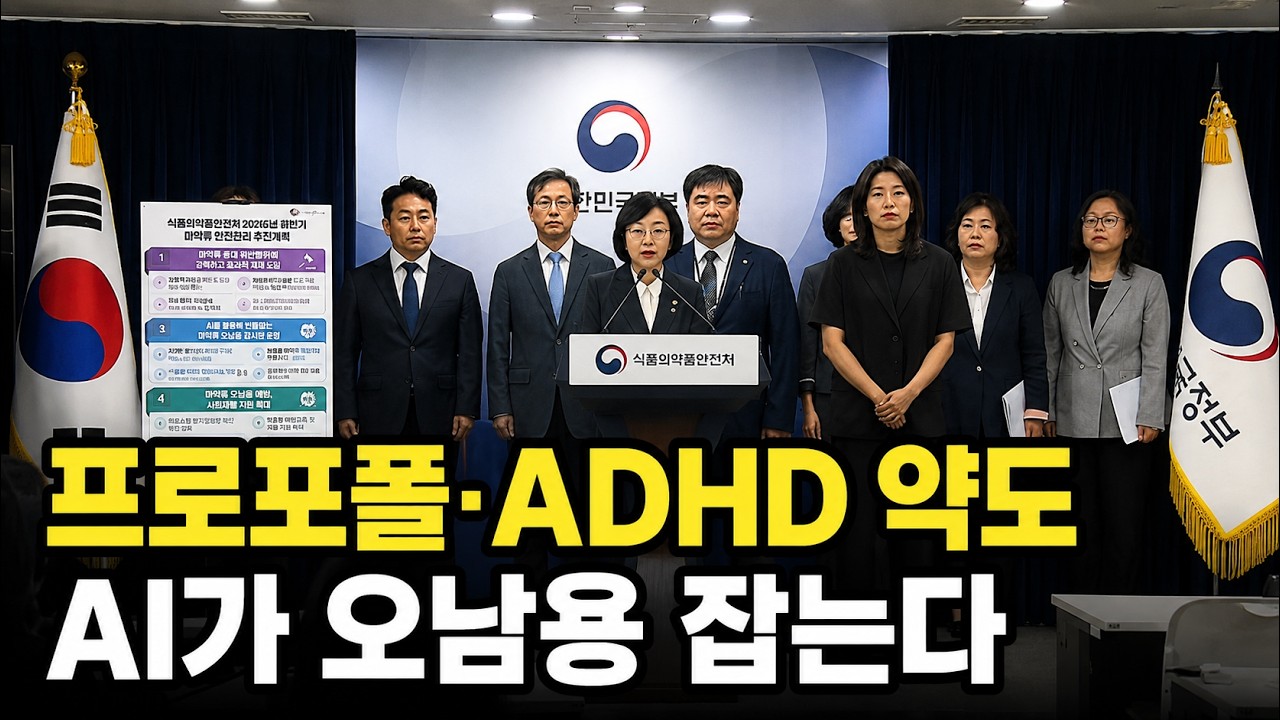 프로포폴, ADHD 약도 AI가 오남용 잡는다