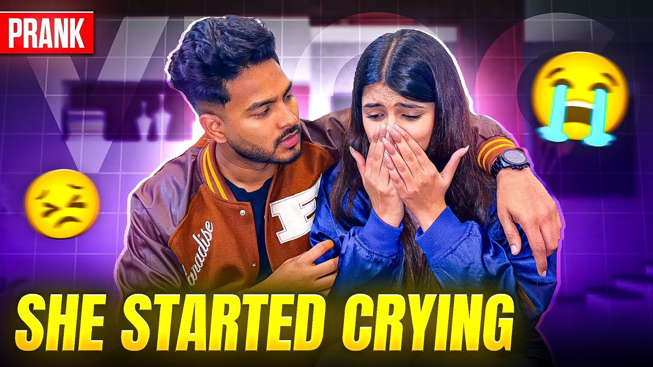 Angry Prank on Muskan😡|She Got Emotional 🥹 (7days7vlogs)| Nitesh Paswan