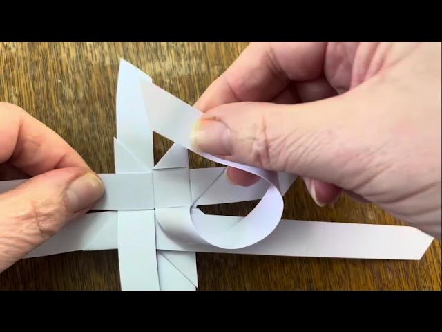 Outdoor Paper Star Strips 