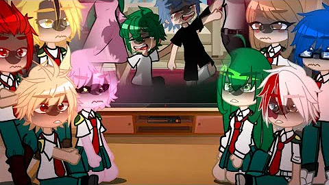 Pro heroes, Class 1-A and LOV react to Deku’s Trauma || mha/bnha || Gacha Club/Life || my AU ||
