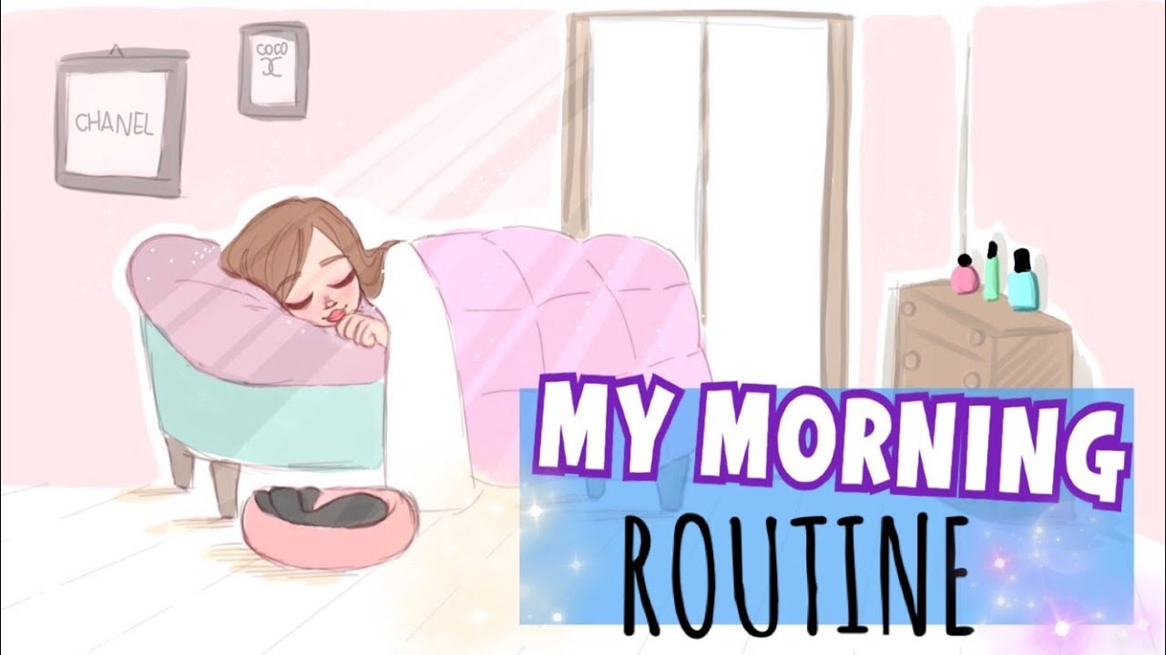 MY MORNING ROUTINE 2017 || with Drawings! - YouTube
