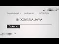 Indonesia Jaya - Chaken M. (Piano Karaoke | Instrumental)