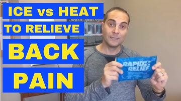 Ice vs Heat to Relieve Back Pain by Chiropractor in Vaughan Dr. Walter Salubro