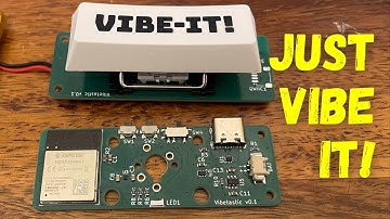 A Vibe Coded One-Button Mechanical Keyboard - ESP32-S3 USB+BTLE