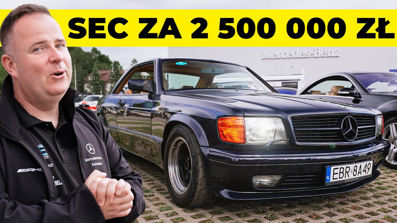 Znalazłem NAJDROŻSZE AUTO na zlocie Mercedesów!