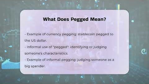 What Does Pegged Mean? - CryptoBasics360.com