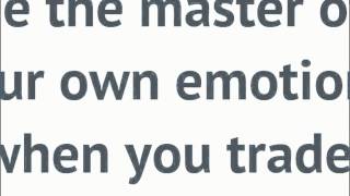 Lesson 33   Emotion's control