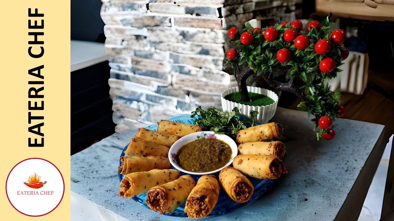 Potato Roll Samosa | Potato Mini Roll | Ramadan Special Recipe l Easy ...