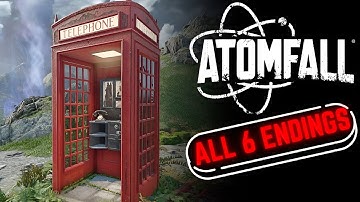 ATOMFALL - ALL 6 ENDINGS (Good, Bad, Worst, & Secret Ending) | Britain Post Apocalyptic