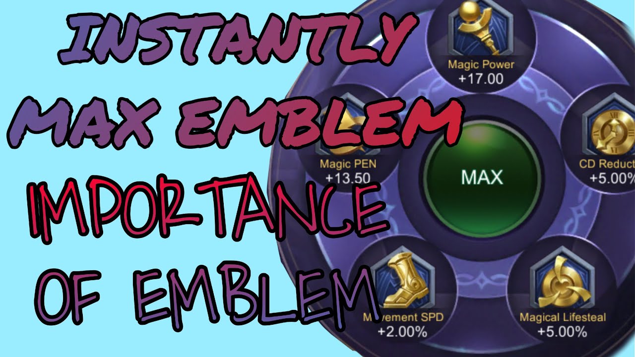 Cheat on HOW TO MAX EMBLEM FAST and IMPORTANCE OF EMBLEM MOBILE LEGENDS ...