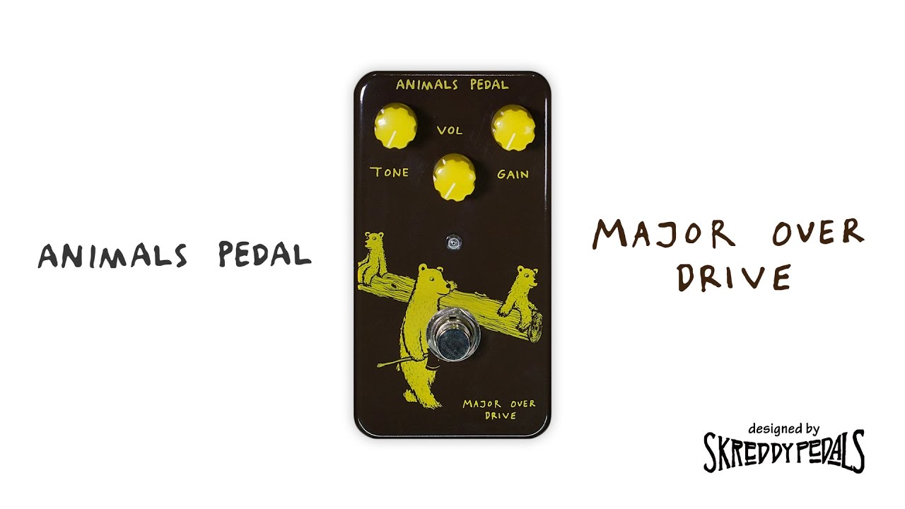Animals Pedal | Major Overdrive [Designed by Skreddy Pedals] - demo by Jake Cloudchair