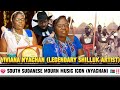 ينعى جنوب السودان الفنانة الراحلة فيفيانا نياتشان أيقونة موسيقى الشلوك أثناء دفنها 