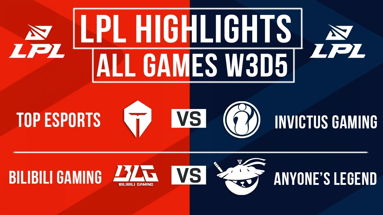 LPL Highlights ALL GAMES Week 3 Day 5 | LPL 2026 Split 2 - YouTube