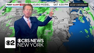 First Alert Weather: Cooler temps after soggy morning in NYC - 5/30/24