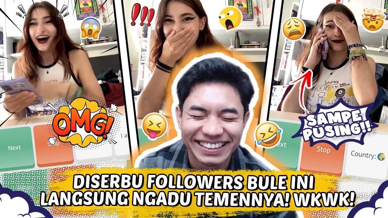Bule Spanyol Kena Prank Bahasa & Youtube !! Reaksinya The BEST !!! - Ome.TV Internasional