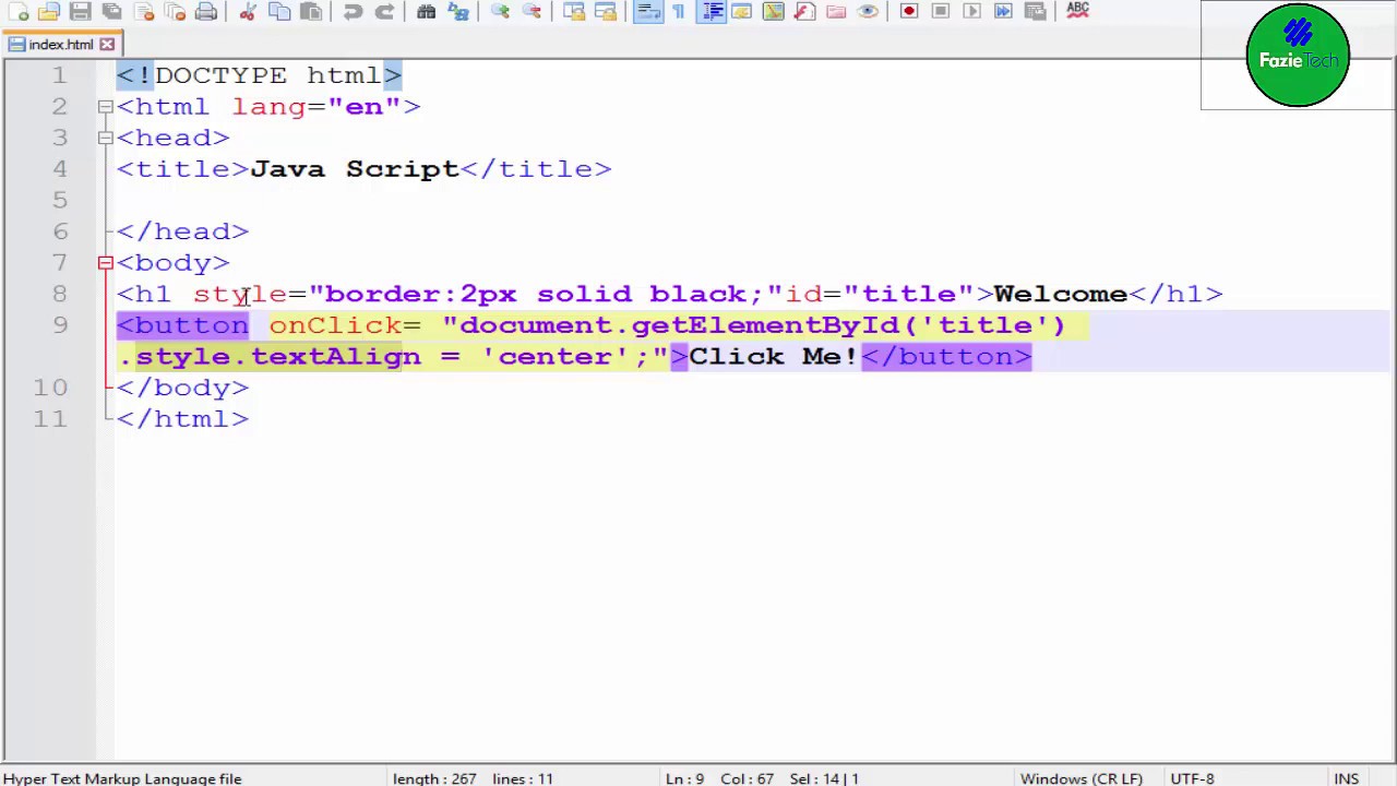 Where to put a JavaScript Code JavaScript Tutorial In Urdu Hindi Part 3 ...