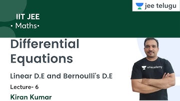 Linear D.E and Bernoulli