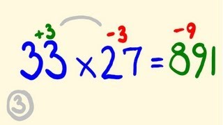 Fast Mental Multiplication Trick  Multiply in your head using base 20 and 30