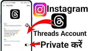 instagram threads account private kaise kare || threads account private kaise kare