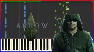 Arrow - Main Theme | Piano Tutorial
