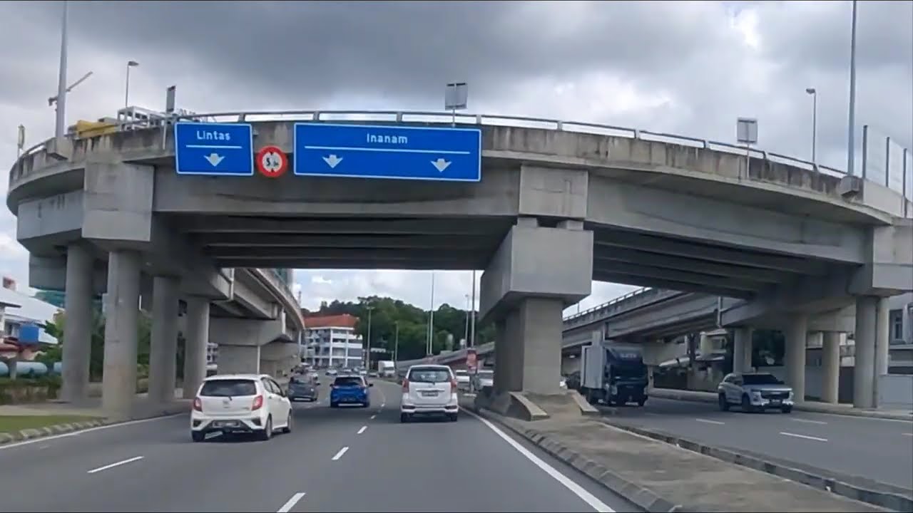 KOTA KINABALU TUARAN DRIVE🛑BANDARAYA TO TUARAN PANTAI DALIT VIKING POWERBOAT ⭐️SABAH UPDATE‼️