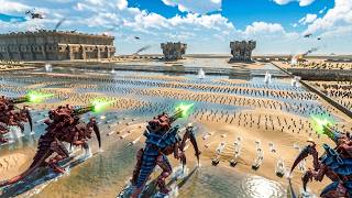 30,000 Laser Knights vs 10 MILLION Abyssborn Beasts | The Last Castle Standing screenshot 4