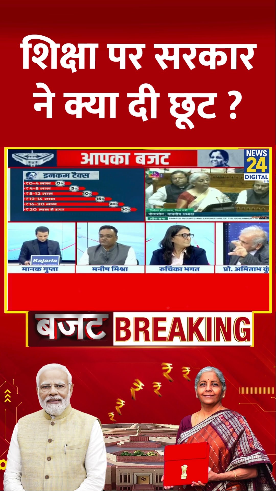 Union Budget 2025: शिक्षा पर सरकार ने क्या दी छूट ? Ruchika Bhagat से समझिए