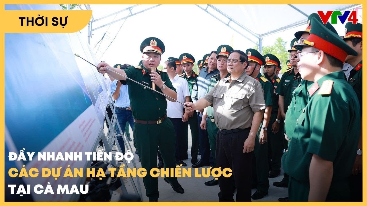 Đẩy nhanh tiến độ các dự án hạ tầng chiến lược tại Cà Mau | VTV4