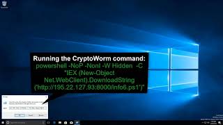 SentinelOne detects and blocks CryptoWorm